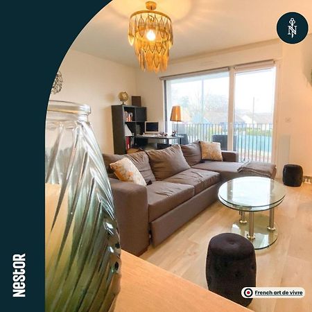La Casa Moderna — Quiet, Modern Apartment Caen Bagian luar foto